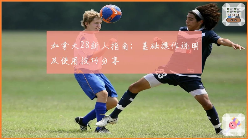 加拿大28新人指南:基础操作说明及使用技巧分享