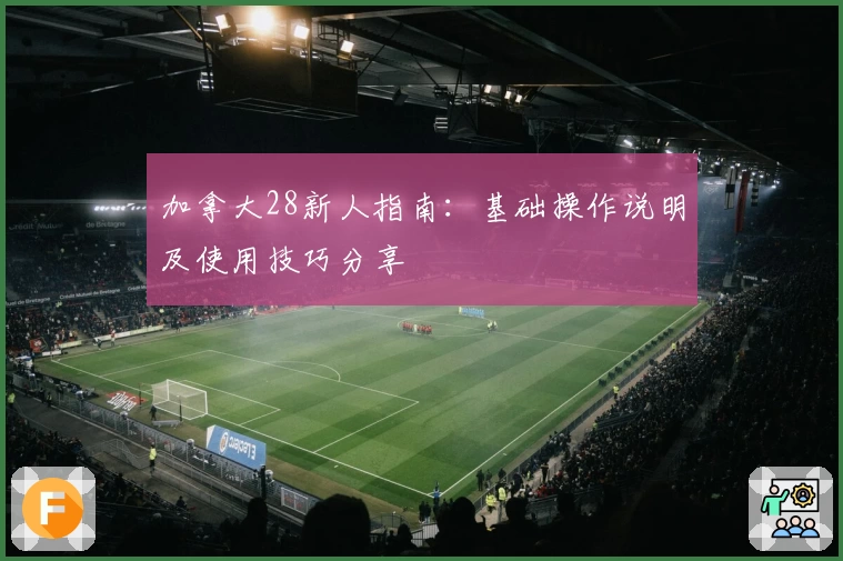 加拿大28新人指南：基础操作说明及使用技巧分享