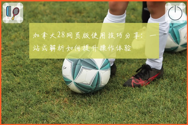 加拿大28网页版使用技巧分享：一站式解析如何提升操作体验